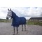 R422 Noah 200g Turnout Rug with Fixed Neck and Tail Flap Navy and Royal Blue Size 5'6